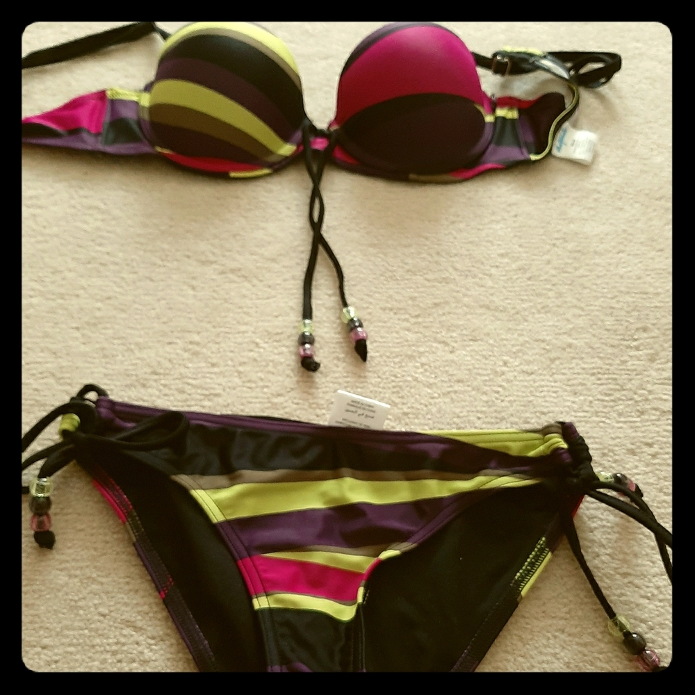 2/10 vintage La vie en Rose bikini